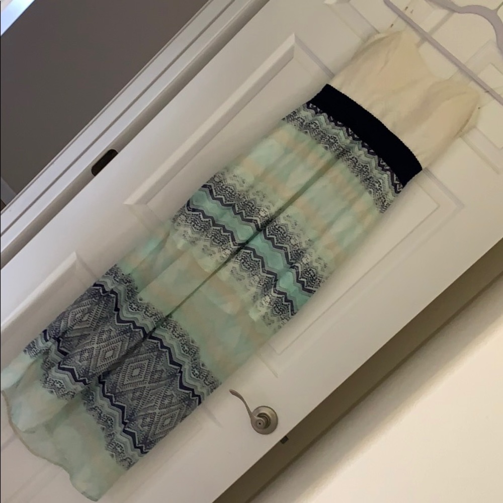 Strapless Maxi dress